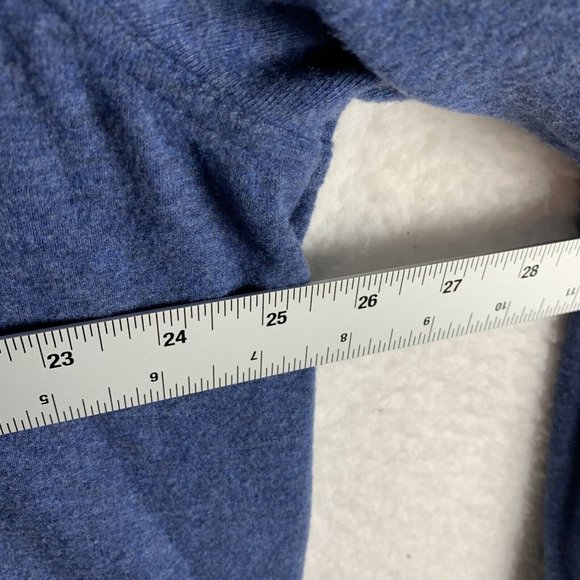 Alpine Design Shirt Mens XL Indigo Blue Heather Wanderful Knit Long Sleeve 7027 - Picture 4 of 8